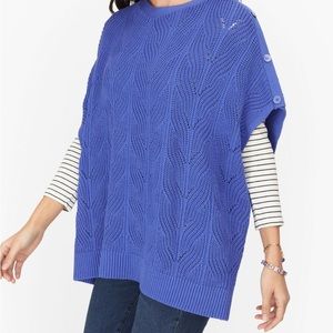 Super cute sweater poncho